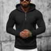 Hot Herren Kapuzenpullover O/TB2273 Herren Sweatshirts Ohne Print | Kapuzenpullover