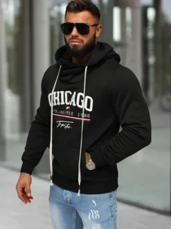 Fashion Herren Kapuzenpullover O/TT30508 Herren Sweatshirts Mit Print | Kapuzenpullover