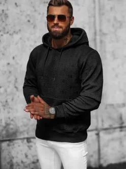 New Herren Kapuzenpullover JS/3B566 Herren Sweatshirts Mit Print | Kapuzenpullover