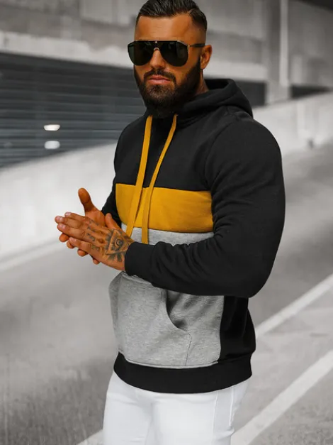 Clearance Herren Kapuzenpullover JS/8B1320/3 Herren Sweatshirts Ohne Print | Kapuzenpullover