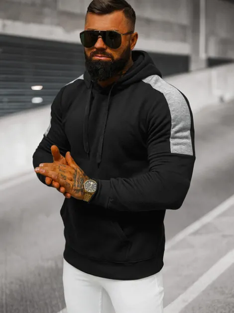 New Herren Kapuzenpullover JS/8B1311/3 Herren Sweatshirts Ohne Print | Kapuzenpullover