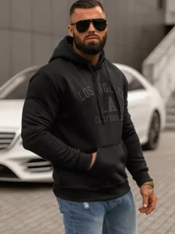 Outlet Herren Kapuzenpullover JS/8B1356/3 Herren Sweatshirts Mit Print | Kapuzenpullover