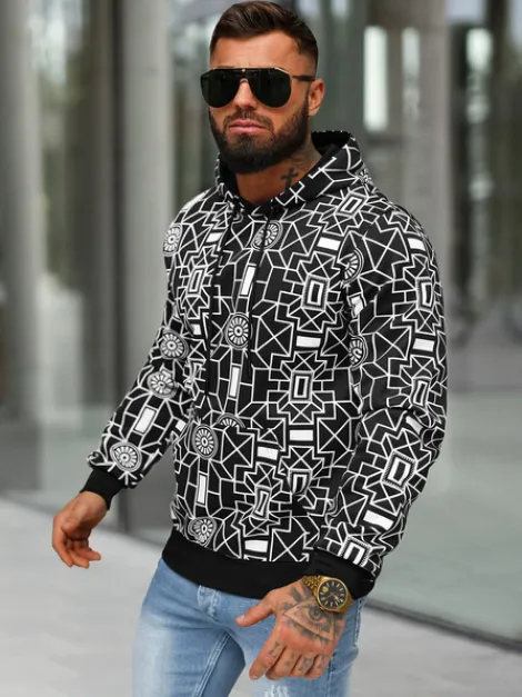 Sale Herren Kapuzenpullover JS/8B1236/3 Herren Sweatshirts Mit Print | Kapuzenpullover