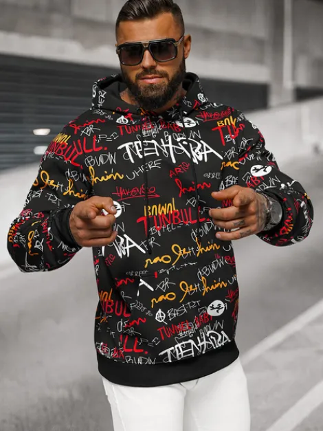 Fashion Herren Kapuzenpullover JS/8B1225/3 Herren Sweatshirts Mit Print | Kapuzenpullover