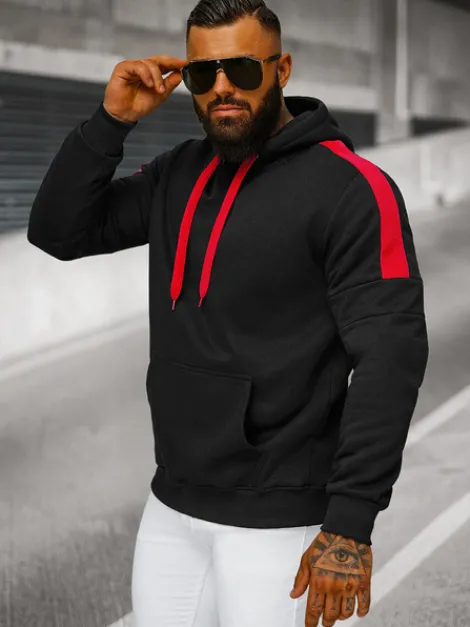 Clearance Herren Kapuzenpullover JS/8B1318/3 Herren Sweatshirts Ohne Print | Kapuzenpullover