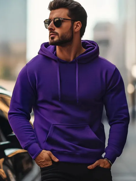 Clearance Herren Kapuzenpullover JS/2009Z Herren Sweatshirts Ohne Print | Kapuzenpullover