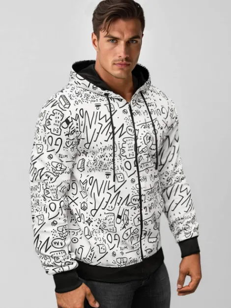 Best Herren Kapuzenpullover JS/8B1182/1Z Herren Sweatshirts Mit Print | Kapuzenpullover