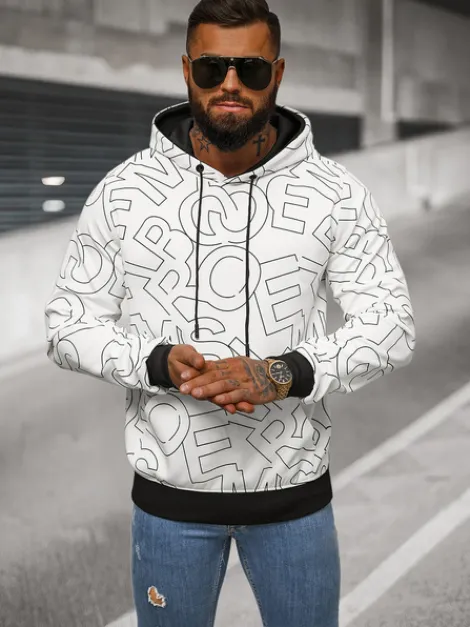 Discount Herren Kapuzenpullover JS/8B1232/1 Herren Sweatshirts Mit Print | Kapuzenpullover