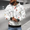 Outlet Herren Kapuzenpullover JS/8B1223/1 Herren Sweatshirts Mit Print | Kapuzenpullover