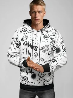 Online Herren Kapuzenpullover JS/8B1227/1Z Herren Sweatshirts Mit Print | Kapuzenpullover
