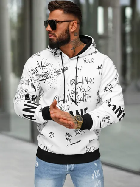 Sale Herren Kapuzenpullover JS/8B1229/1 Herren Sweatshirts Mit Print | Kapuzenpullover