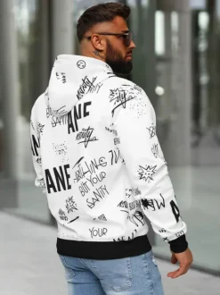 Sale Herren Kapuzenpullover JS/8B1229/1 Herren Sweatshirts Mit Print | Kapuzenpullover