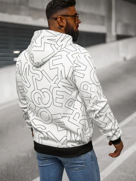 Discount Herren Kapuzenpullover JS/8B1232/1 Herren Sweatshirts Mit Print | Kapuzenpullover