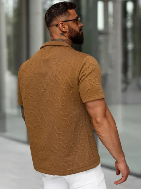 New Herren Kurzarmhemd O/B2256 Herren Kurzarmhemden | Freizeithemden