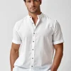 Fashion Herren Kurzarmhemd O/V160 Herren Kurzarmhemden | Stehkragenhemden