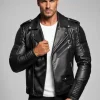 Online Herren Lederjacke JS/11Z8065Z Herren Übergangsjacken | Jacken