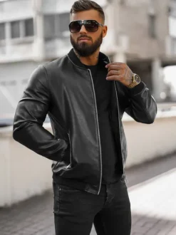 Discount Herren Lederjacke JS/11Z8106Z Herren Lederjacken | Bomberjacken