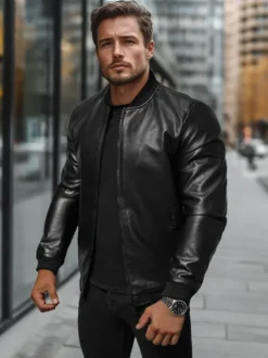 Discount Herren Lederjacke JS/11Z8105Z Herren Lederjacken | Bomberjacken