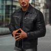 Outlet Herren Lederjacke JS/11Z8013Z Herren Lederjacken | Übergangsjacken