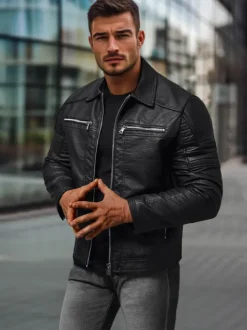 Outlet Herren Lederjacke JS/11Z8013Z Herren Lederjacken | Übergangsjacken