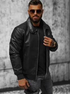 Sale Herren Lederjacke JB/JP1178Z Herren Lederjacken | Übergangsjacken