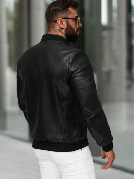 Fashion Herren Lederjacke JS/11Z8107 Herren Lederjacken | Bomberjacken