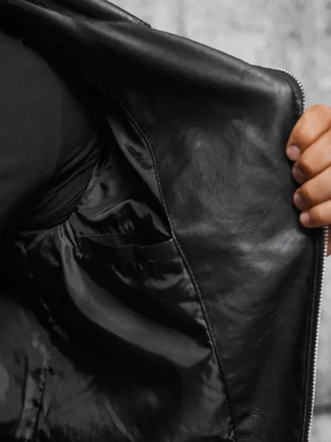New Herren Lederjacke JS/11Z8065 Herren Lederjacken | Übergangsjacken