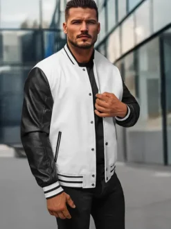 Fashion Herren Lederjacke JS/11Z8068Z Herren Lederjacken | Bomberjacken