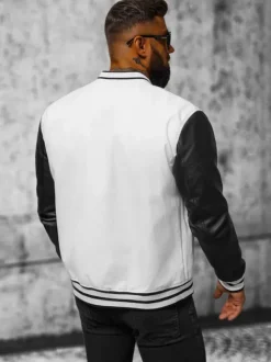 New Herren Lederjacke JS/11Z8068 Herren Lederjacken | Bomberjacken