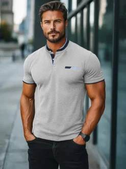 Outlet Herren Poloshirt O/M2810 Herren Poloshirts | T-shirts Ohne Print