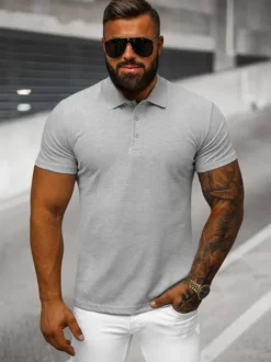 Fashion Herren Poloshirt JS/8T80/2Z Herren Poloshirts | T-shirts Ohne Print