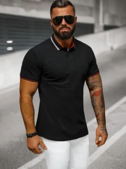Fashion Herren Poloshirt O/DA729 Herren Poloshirts | T-shirts Ohne Print
