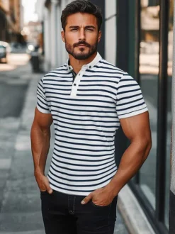 Fashion Herren Poloshirt O/PA6636 Herren Poloshirts | T-shirts Mit Print