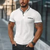 Outlet Herren Poloshirt O/M2816 Herren Poloshirts | T-shirts Ohne Print