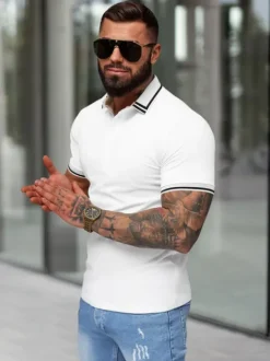 Hot Herren Poloshirt O/YN2/559 Herren Poloshirts | T-shirts Ohne Print