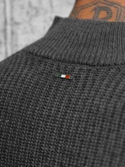 Clearance Herren Pullover Anthrazit NB/MM6020/3 Herren Strickjacken