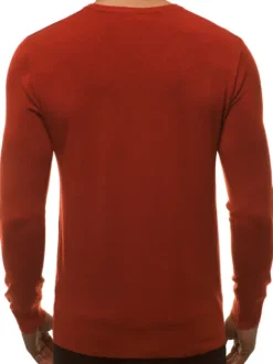 New Herren Pullover Dunkelcamel TMK/YY03/10 Herren Strickpullover