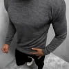 Discount Herren Pullover Dunkelgrau O/KS03Z Herren Strickpullover
