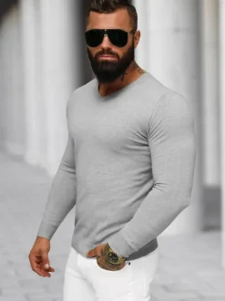 Clearance Herren Pullover NB/MMB601/2Z Herren Strickpullover