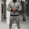 Outlet Herren Set - Jacke und Chinohose O/3C107 Herren Jacke Und Hose