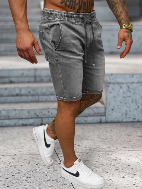 Discount Herren Shorts NB/MP0314GC Herren Jeans Shorts