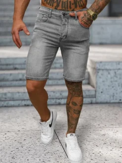 New Herren Shorts NB/MP0315GC Herren Jeans Shorts