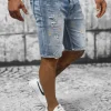 Best Herren Shorts NB/MP0263BC Herren Jeans Shorts