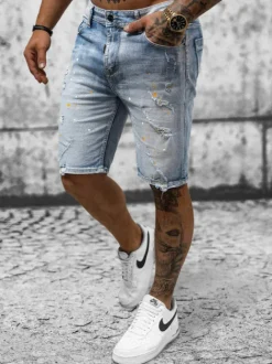 Best Herren Shorts NB/MP0263BC Herren Jeans Shorts