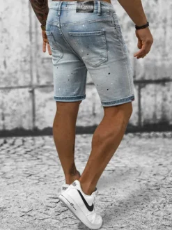 New Herren Shorts NB/MP0262BC Herren Jeans Shorts