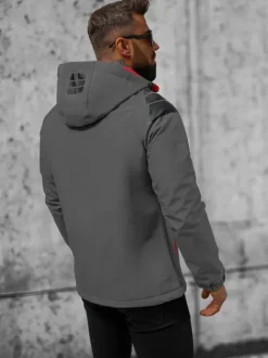 Online Herren Softshell Jacke JS/HH025/2BZ Herren Softshelljacken | Übergangsjacken