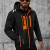 New Herren softshell jacke schwarz und orange JS/HH026/1Z Herren Softshelljacken | Übergangsjacken