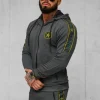 Sale Herren Sportanzug Anthrazit O/FF3562AB Herren Trainingsanzüge Mit Print