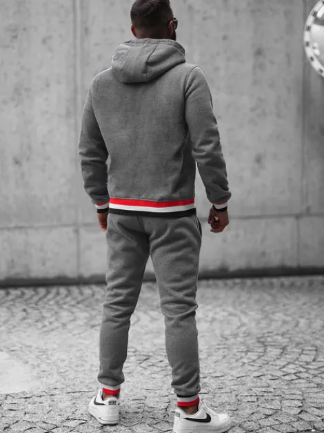 Clearance Herren Sportanzug Anthrazit JS/8C60/5 Herren Trainingsanzüge Ohne Print