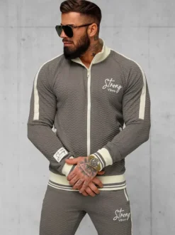 Hot Herren Sportanzug O/FF5030AB Herren Trainingsanzüge Mit Print